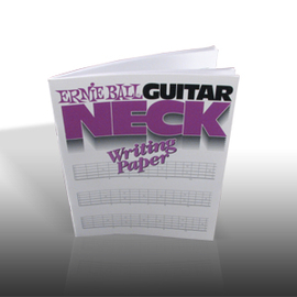 Нотная бумага ERNIE BALL Guitar Neck Book P07020, фото 